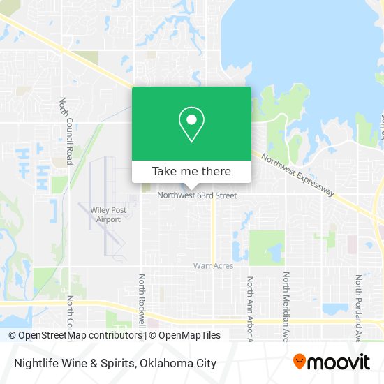 Mapa de Nightlife Wine & Spirits