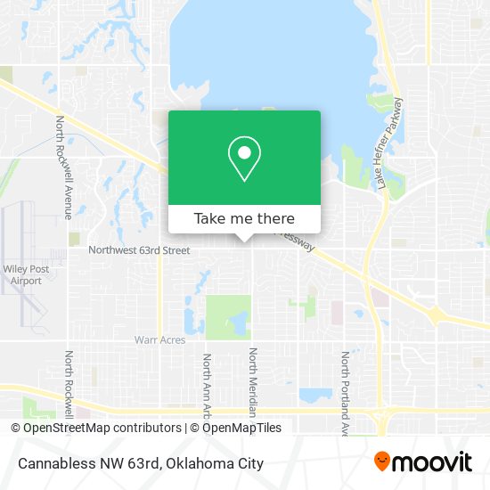 Cannabless NW 63rd map