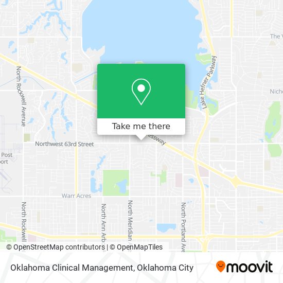 Oklahoma Clinical Management map