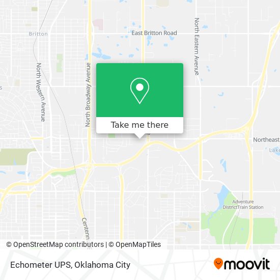 Echometer UPS map