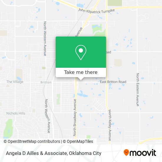 Angela D Ailles & Associate map