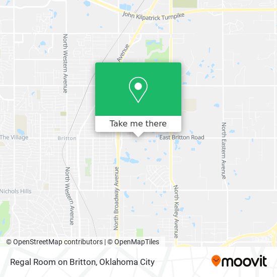 Mapa de Regal Room on Britton