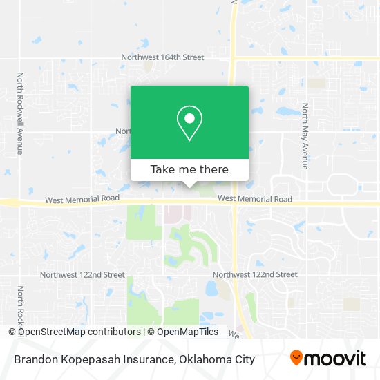 Mapa de Brandon Kopepasah Insurance