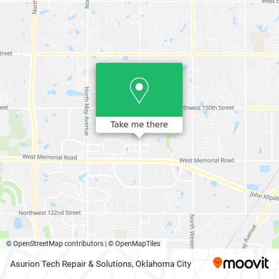 Asurion Tech Repair & Solutions map