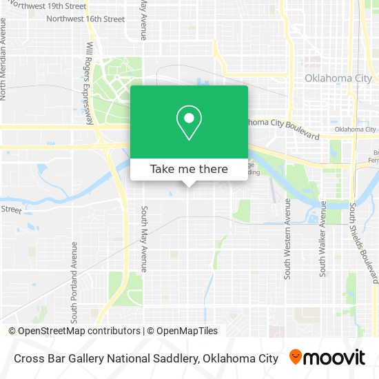¿Cómo llegar a Cross Bar Gallery National Saddlery en Oklahoma City en
