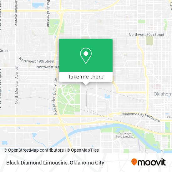 Mapa de Black Diamond Limousine