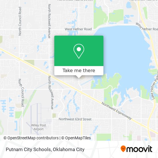 Putnam City Schools map