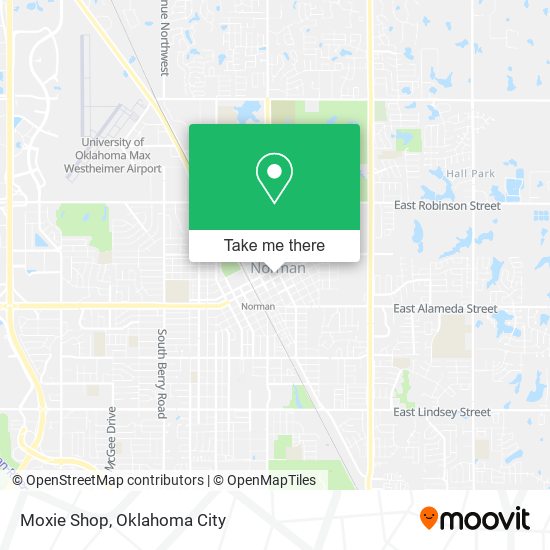 Moxie Shop map