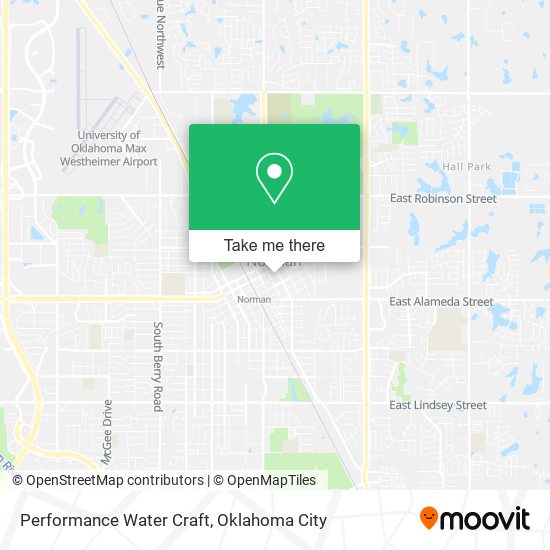Performance Water Craft map