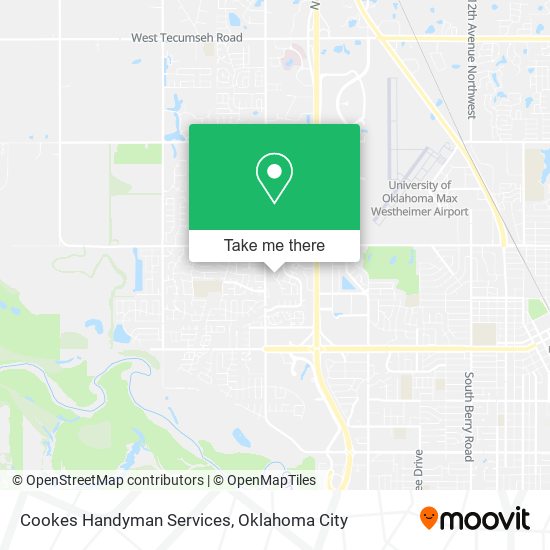 Cookes Handyman Services map