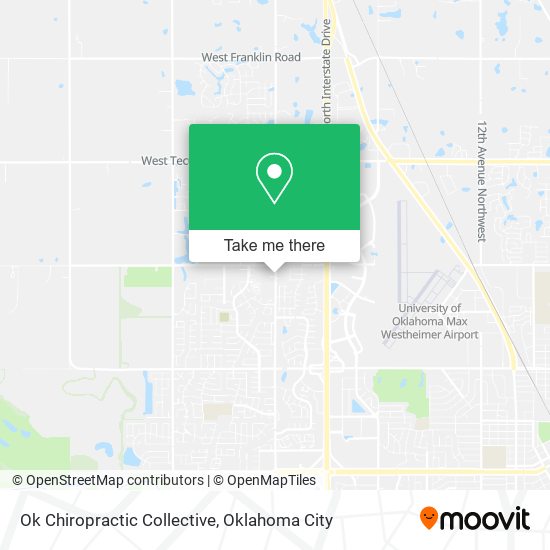Ok Chiropractic Collective map