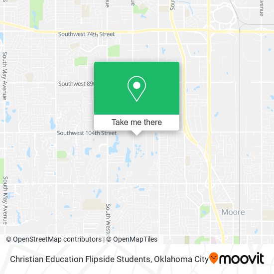 Christian Education Flipside Students map