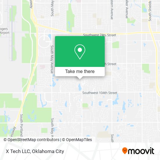 X Tech LLC map