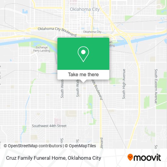 Cruz Family Funeral Home map
