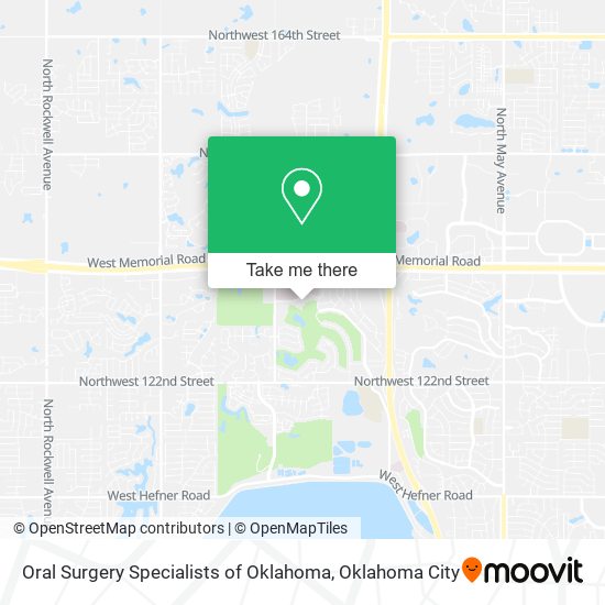 Oral Surgery Specialists of Oklahoma map