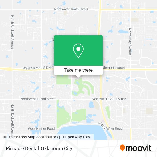Pinnacle Dental map