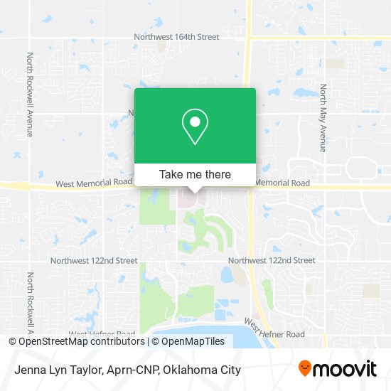Jenna Lyn Taylor, Aprn-CNP map
