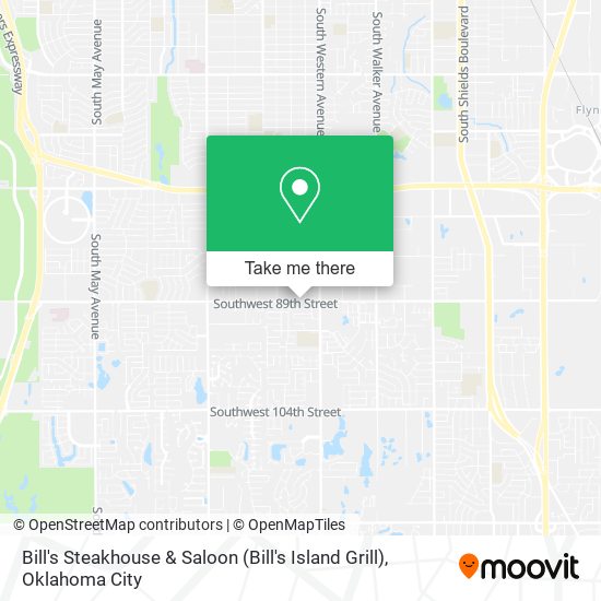 Bill's Steakhouse & Saloon (Bill's Island Grill) map