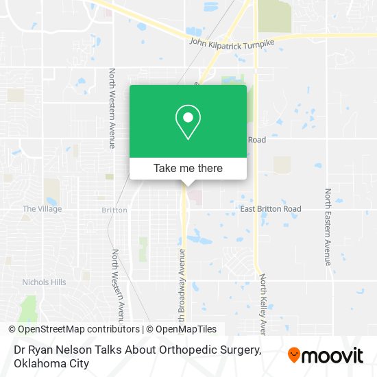 Dr Ryan Nelson Talks About Orthopedic Surgery map