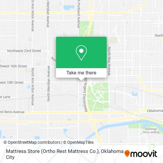 Mattress Store (Ortho Rest Mattress Co.) map