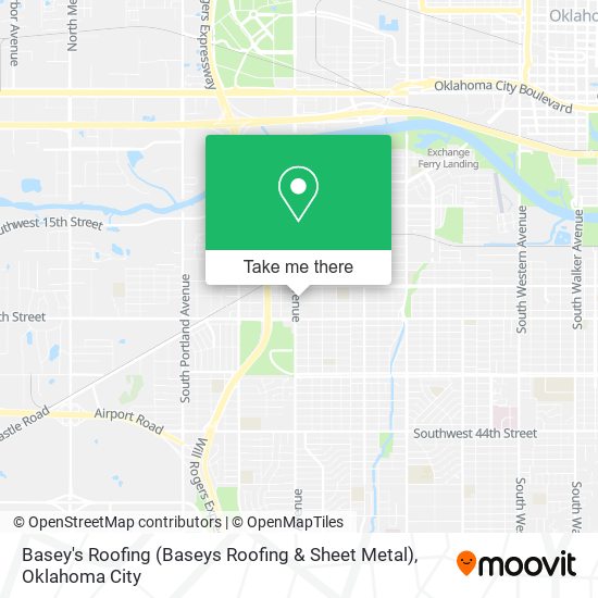 Mapa de Basey's Roofing (Baseys Roofing & Sheet Metal)