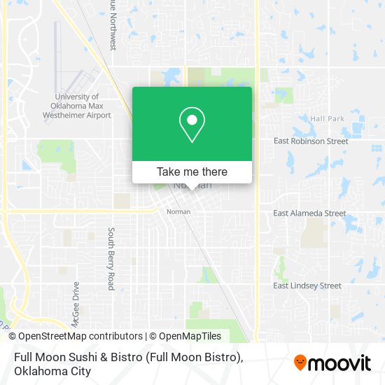 Full Moon Sushi & Bistro map