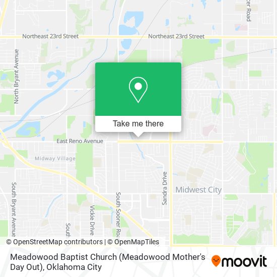 Meadowood Baptist Church (Meadowood Mother's Day Out) map