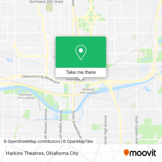 Harkins Theatres map