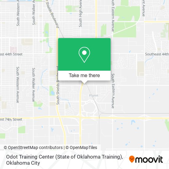 Mapa de Odot Training Center (State of Oklahoma Training)