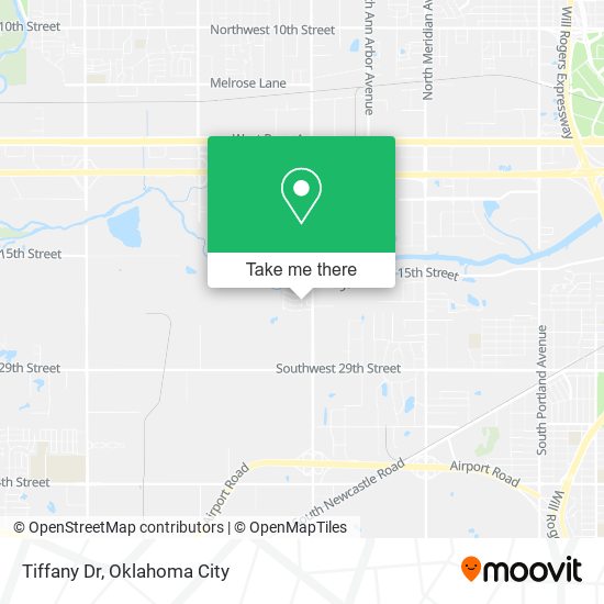 Mapa de Tiffany Dr
