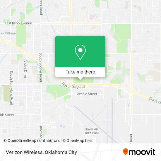 Verizon Wireless map