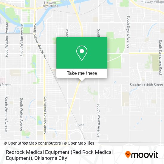Redrock Medical Equipment (Red Rock Medical Equipment) map