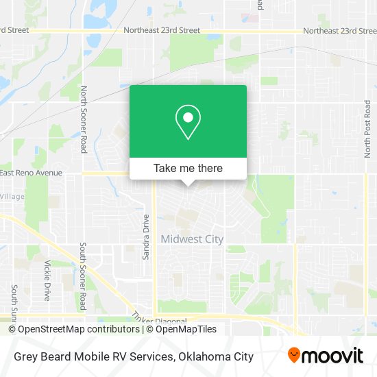 Grey Beard Mobile RV Services map