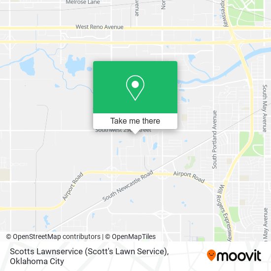 Scotts Lawnservice (Scott's Lawn Service) map