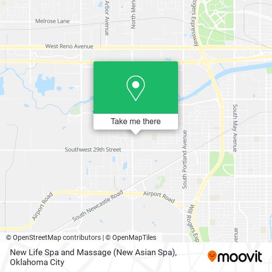 Mapa de New Life Spa and Massage (New Asian Spa)