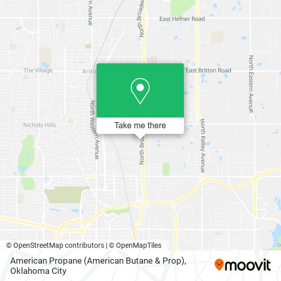 American Propane (American Butane & Prop) map