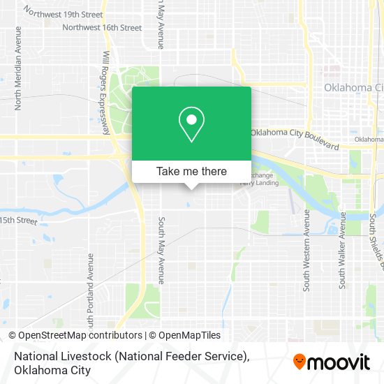 National Livestock (National Feeder Service) map