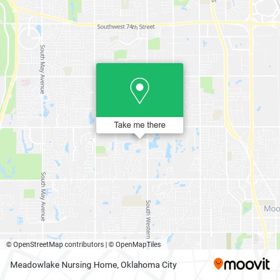 Meadowlake Nursing Home map