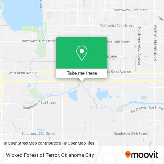 Wicked Forest of Terror map
