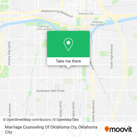 Mapa de Marriage Counseling Of Oklahoma Cty