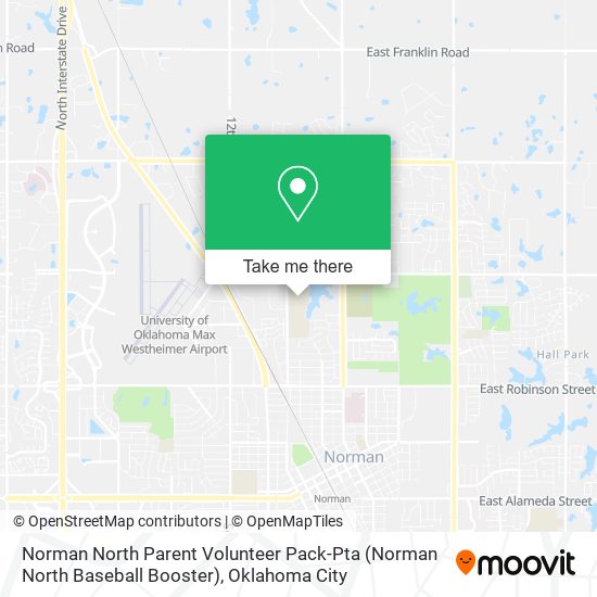 Norman North Parent Volunteer Pack-Pta (Norman North Baseball Booster) map