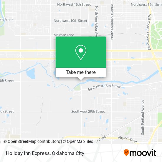 Holiday Inn Express map