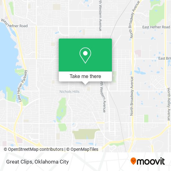 Great Clips map