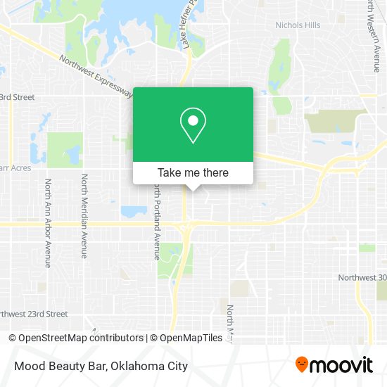 Mood Beauty Bar map