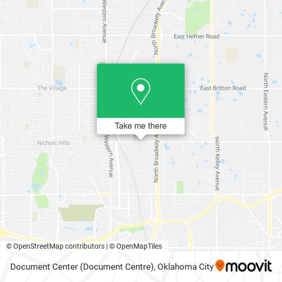 Mapa de Document Center (Document Centre)