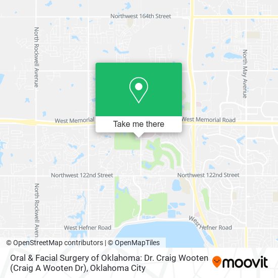 Oral & Facial Surgery of Oklahoma: Dr. Craig Wooten (Craig A Wooten Dr) map