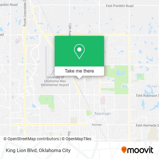Mapa de King Lion Blvd