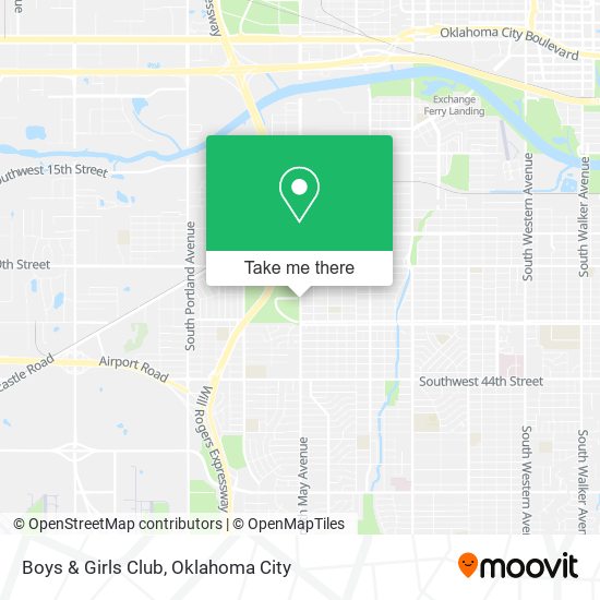 Boys & Girls Club map