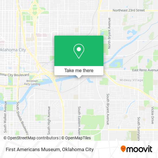 Mapa de First Americans Museum