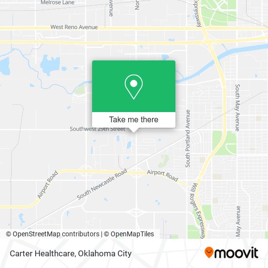 Mapa de Carter Healthcare